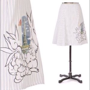 🆕KAREN NICOL Champ-de-Mars Eiffel Tower Skirt